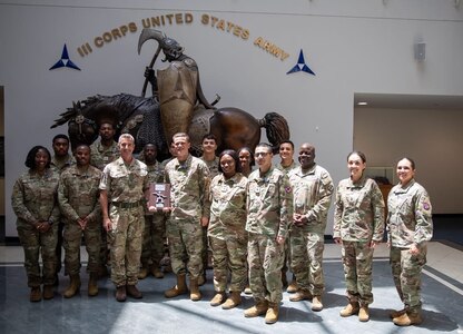 CY 2025  USAAPE Winner - Category III:  Petroleum Lab Ops - 1st QM Team, 61st QM Battalion, 13th Armored Corps Support Command, Fort Hood, Texas
