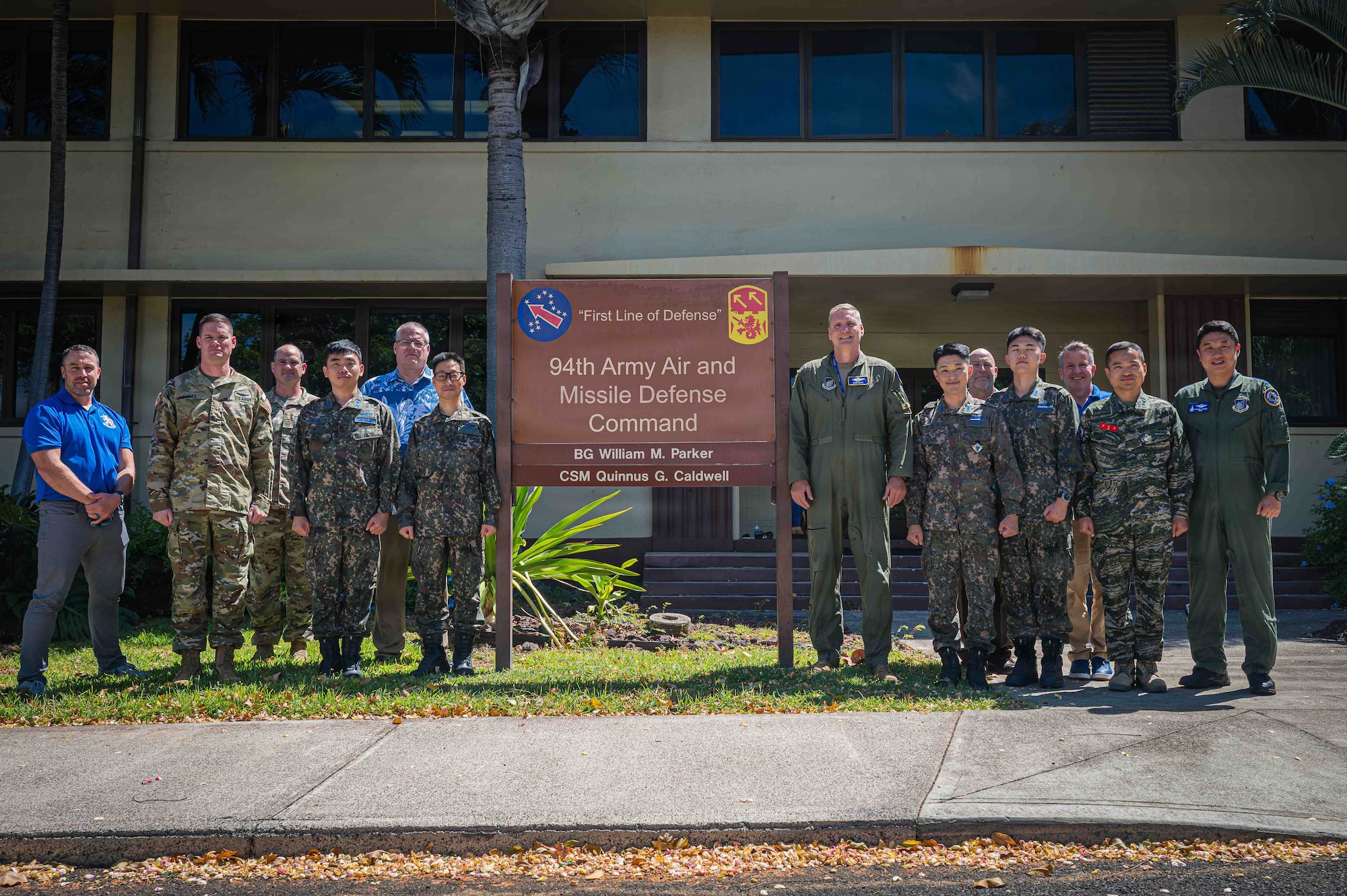Service members assigned to the Republic of Korea Air Force, 94th Army Air and Missile Defense Command, and the Pacific Air Forces participate in the Korean Tabletop Academy on Joint Base Pearl Harbor Hickam, Hawaii, July 14, 2026.