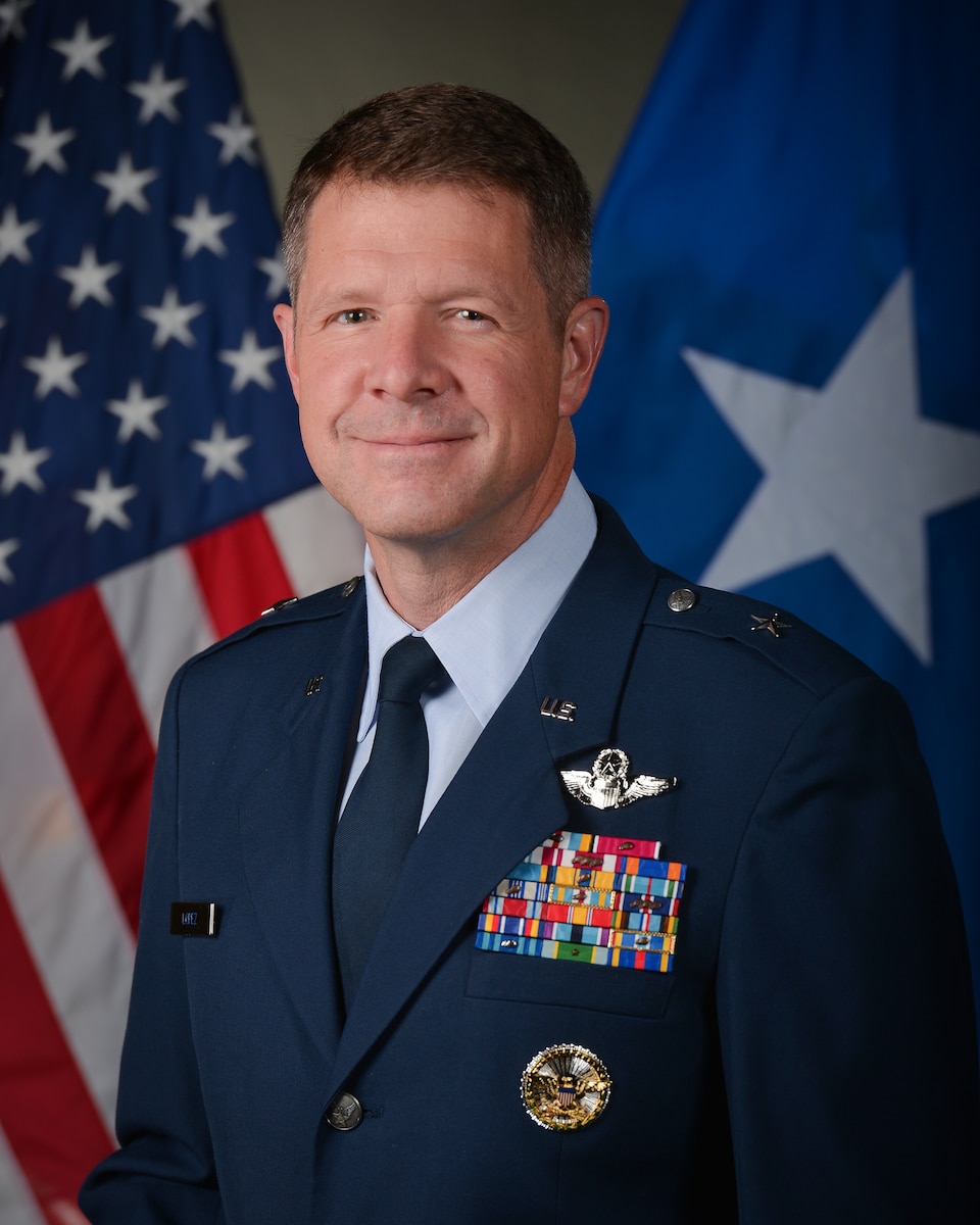 This is the official portrait of Brig. Gen. David R. Lopez.