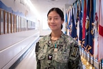 Hospital Corpsman Third Class Zalette Mendez serves on the Readiness Team at Navy Medicine Readiness and Training Command Cherry Point.  Mendez was recently awarded the Navy and Marine Corps Achievement Medal for her accomplishments while serving at Navy Medicine Readiness and Training Unit Meridian, Mississippi.

Mendez and her team conduct flight physicals, separations, periodic health assessments, hearing tests, vision exams and other screenings for active-duty service members stationed at MCAS Cherry Point.  The tests and evaluations ensure fitness for duty and deployability to training and overseas operations.