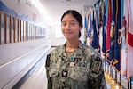 Hospital Corpsman Third Class Zalette Mendez serves on the Readiness Team at Navy Medicine Readiness and Training Command Cherry Point.  Mendez was recently awarded the Navy and Marine Corps Achievement Medal for her accomplishments while serving at Navy Medicine Readiness and Training Unit Meridian, Mississippi.

Mendez and her team conduct flight physicals, separations, periodic health assessments, hearing tests, vision exams and other screenings for active-duty service members stationed at MCAS Cherry Point.  The tests and evaluations ensure fitness for duty and deployability to training and overseas operations.