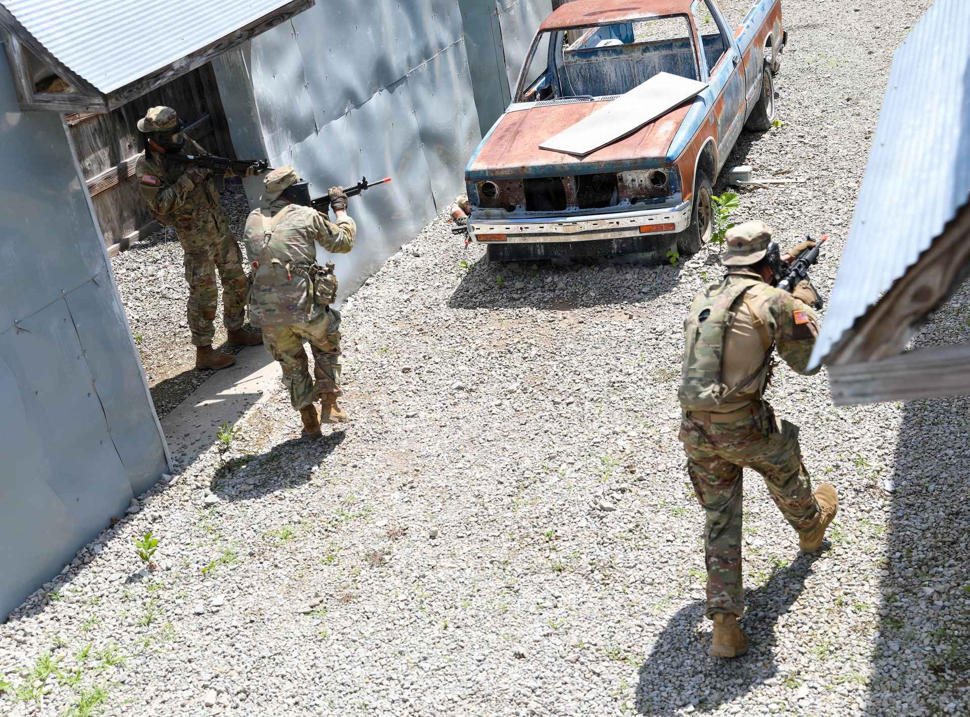 Soldiers reinforced fundamental infantry tactics to enhance their effectiveness in complex operational environments.