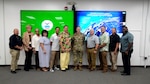 Subsistence Field Reps stand with DLA Troop Support Commander Army Brig. Gen. Sean P. Kelly. The field reps attended their three-day summit in Philadelphia exchanging strategy in support of the warfighters.  
Photo Credit  Ed Maldonado