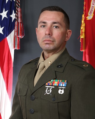 Portrait of Major Derek L. Stalnecker
