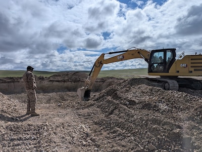 Virginia National Guard Soldiers assigned to the Powhatan-based 1033rd Engineer Support Company, 276th Engineer Battalion, 329th Regional Support Group support a multi-national exercise in Mongolia during the unit’s annual training.
