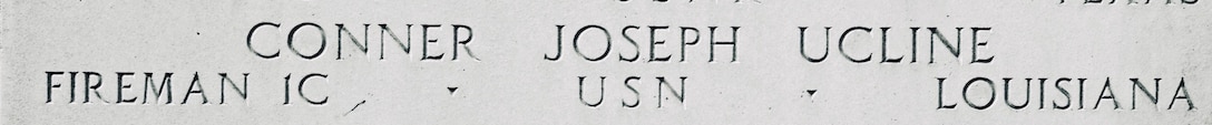 U.S. Navy Fireman 1st Class Joseph U. Conner