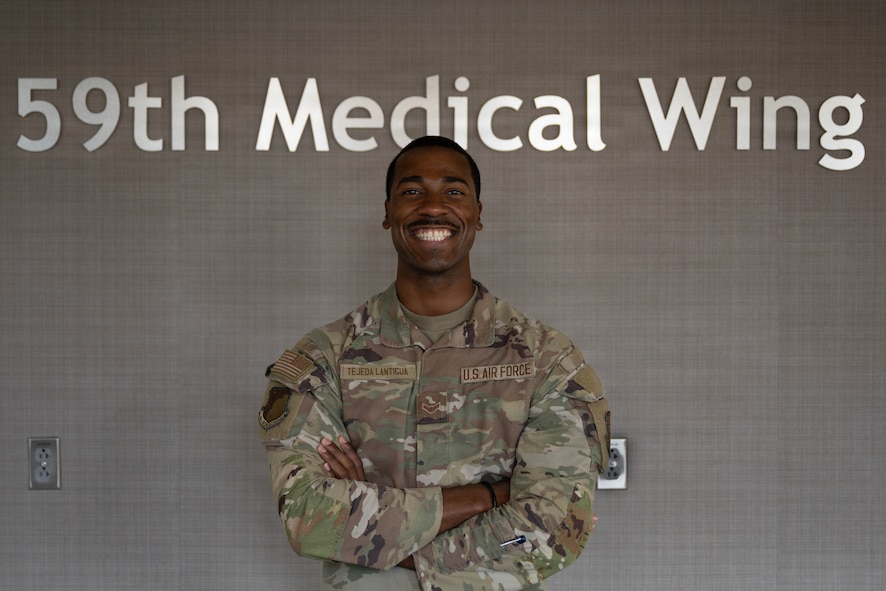 Airman earns a uniform and a nation
