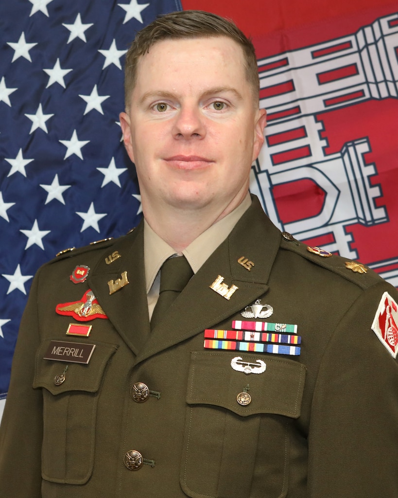 MAJ Merrill official photo