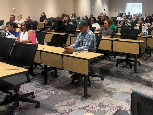 On 21 March, 2026, the Pre Yellow Ribbon for 138th CM / 165th QM was held at the Marriott Emory, bringing together 181 service members, 101 families, and 36 children in preparation for the upcoming transition. Supported by 10 dedicated SFRG volunteers, the event focused on providing essential information, resources, and connection opportunities to ensure both service members and their families feel informed, supported, and prepared. This gathering serves as a critical step in strengthening readiness, reinforcing community, and ensuring no family navigates the journey alone.​