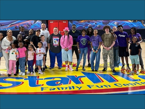 On 11 April 2026, In celebration of the Month of the Military Child, the Georgia National Guard Family Readiness Program hosted a free skating event for approximately 47 youth in McDonough GA at the Starlight skating rink. Admission and skate rentals were fully covered, ensuring every child could participate.​​

In addition to skating, the children worked together to create a mural, showcasing their creativity and shared experiences as military-connected youth. The event provided a fun, supportive space for connection, expression, and community.​

The Georgia National Guard Family Readiness Program remains committed to supporting and uplifting military children and their families.​