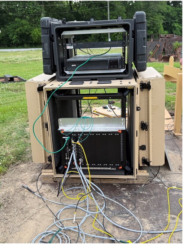 Acquiring data during explosive testing is generally difficult due to the need to collect from a distance that is both safe from threat of damage and close enough for accuracy. Team members from ERDC's Information Technology Laboratory (ITL) developed Boom Box to address a variety of these challenges by serving as an all-in-one collection system capable of being left in place for the entirety of a test series.