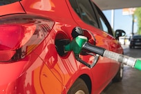 filling a gas tank