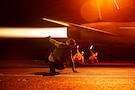 U.S. Sailors conduct flight operations aboard Nimitz-class aircraft carrier USS George H.W. Bush (CVN 77), July 29, 2026. George H.W. Bush is deployed to the U.S. 5th Fleet area of operations to support maritime security and stability in the Middle East. (U.S. Navy photo)