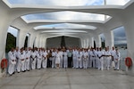 Service members of the Combined Joint Information Bureau attend RIMPAC 2026