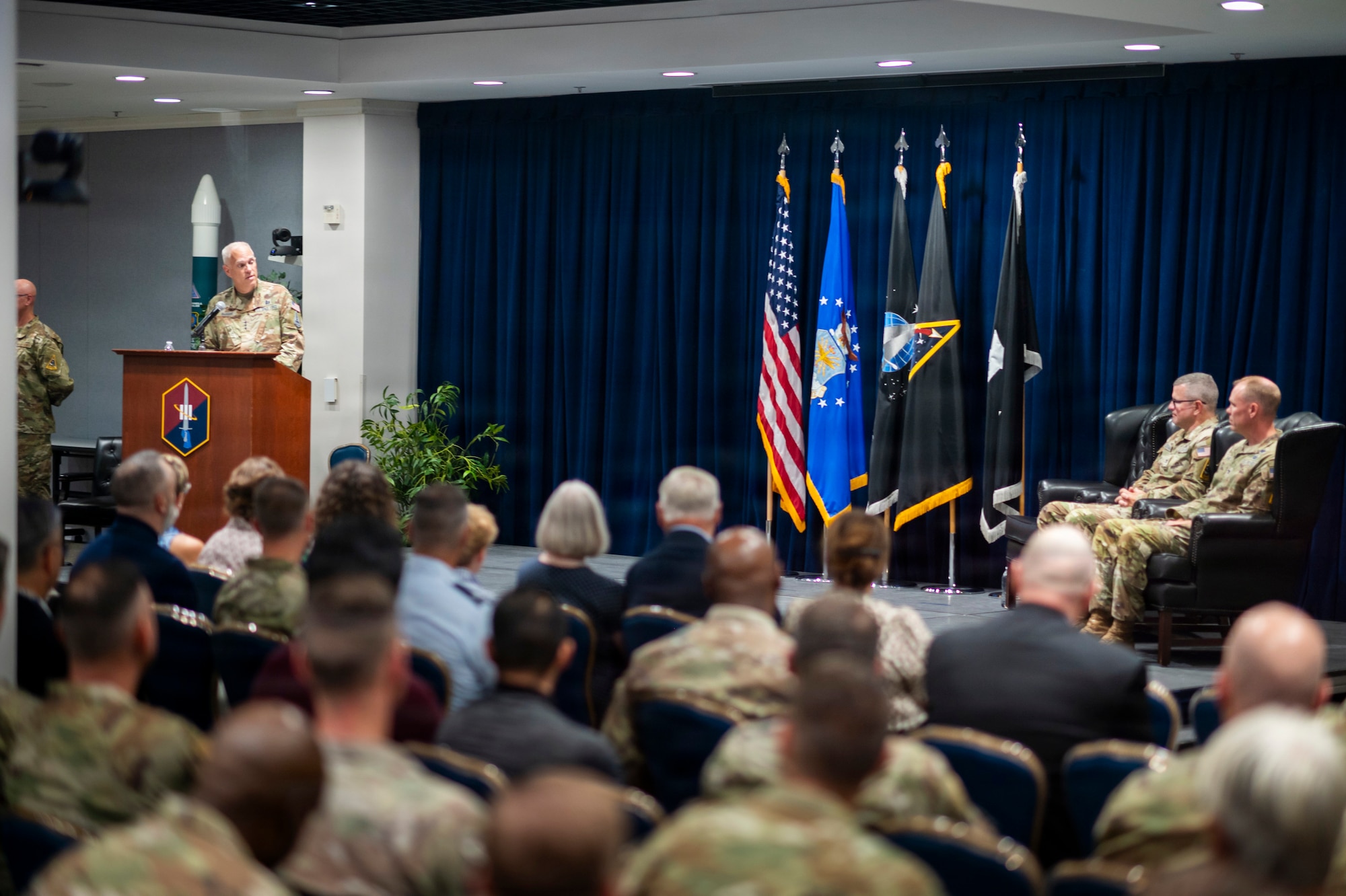 Space Base Delta 3 welcomed its newest leader as Col. Steven Slagle assumed command from Col. Andrew Dermanoski during an official change of command ceremony at Los Angeles Air Force Base, July 30, 2026.