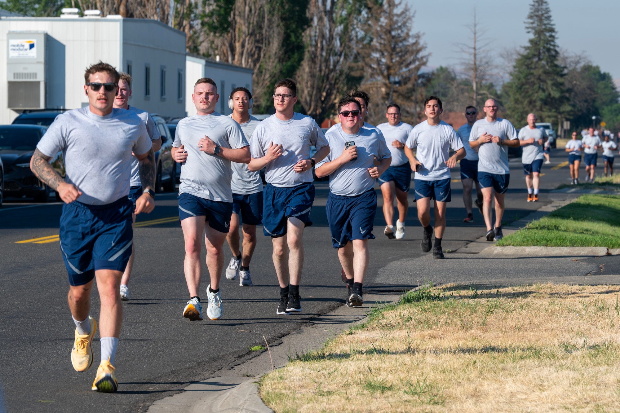 92nd ARW combines all-call with wing wide physical training