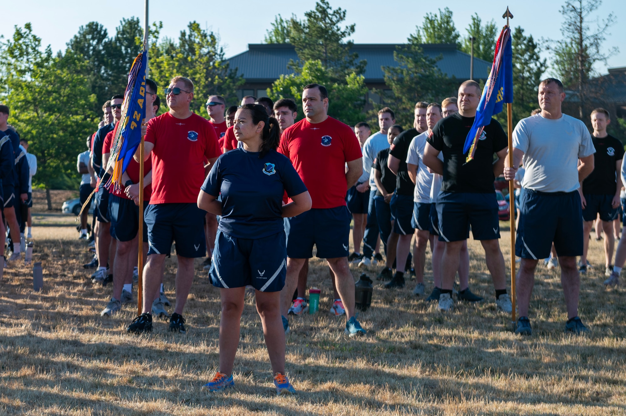 92nd ARW combines all-call with wing wide physical training
