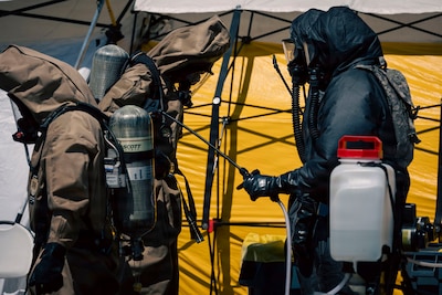 Washington Guard Supports Chemical Spill Response