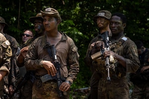 U.S. service members in Panama.