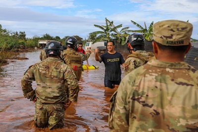 Hawaiʻi Guard Concludes Statewide Storm Response