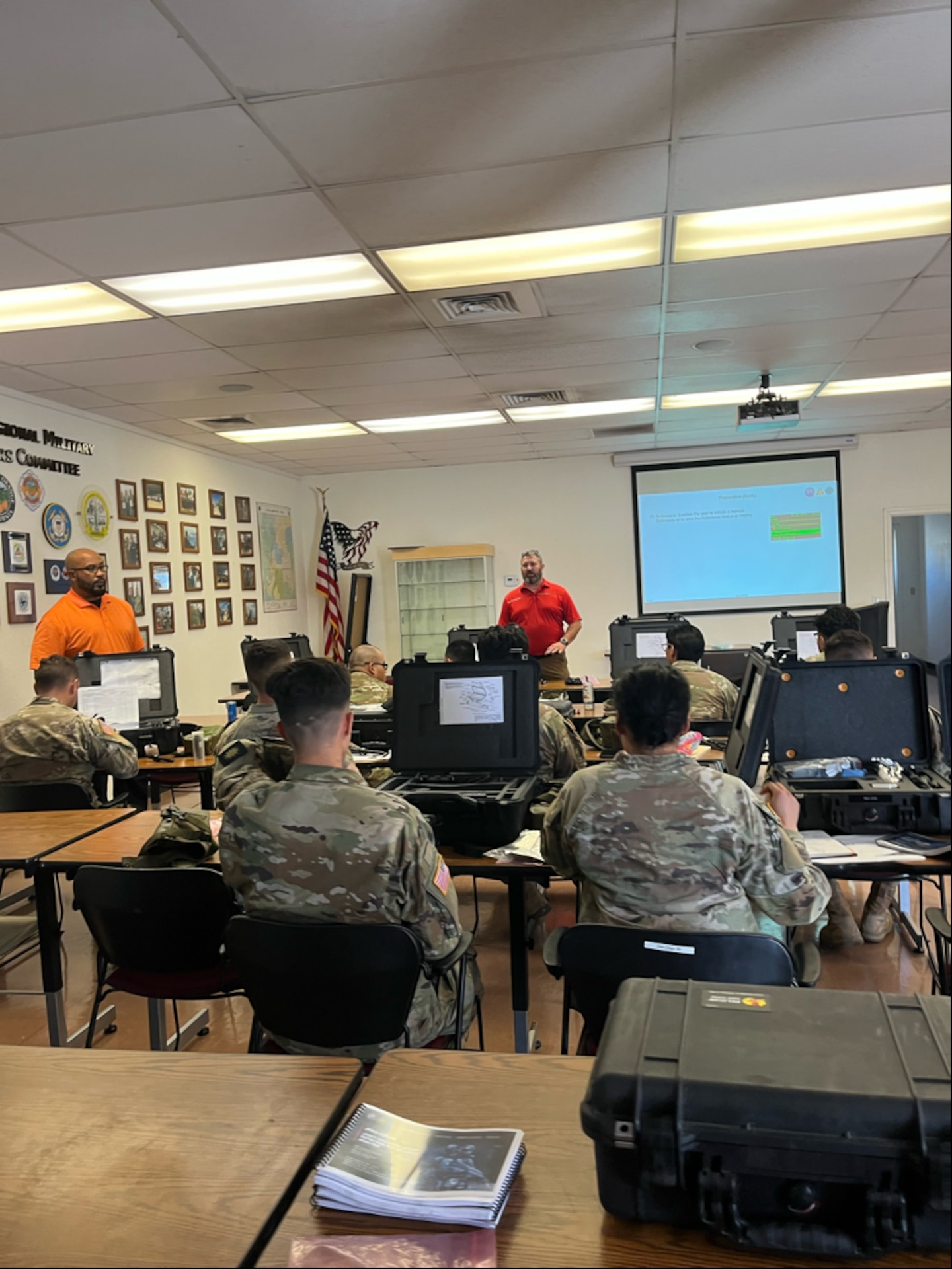 Soldiers receive training on items procured through commercial off the shelf modification