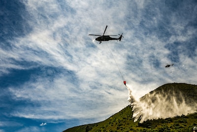 Idaho Guard Trains for Wildfire Response