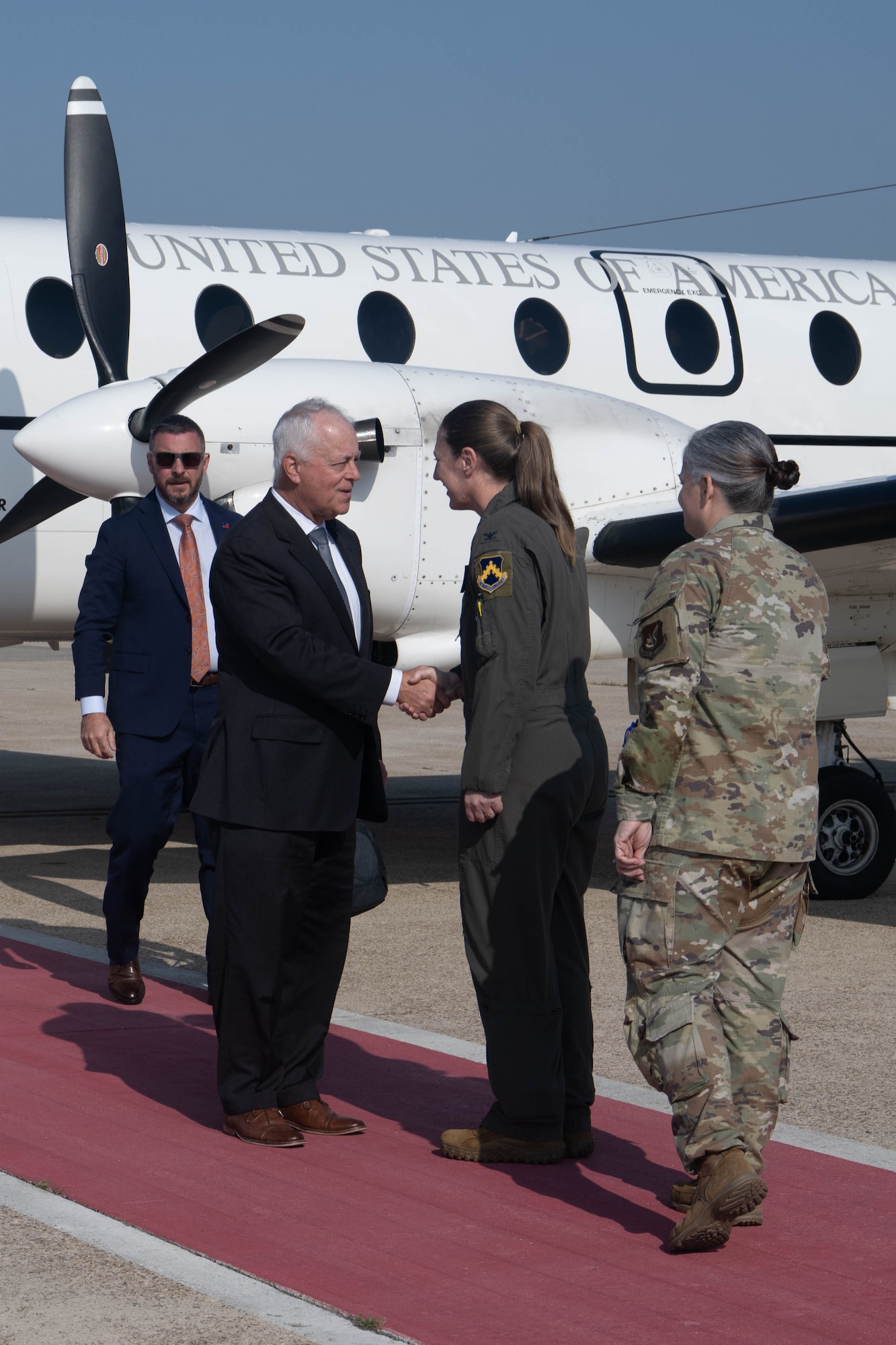 Under Secretary of War for Personnel and Readiness visits the Wolf Pack