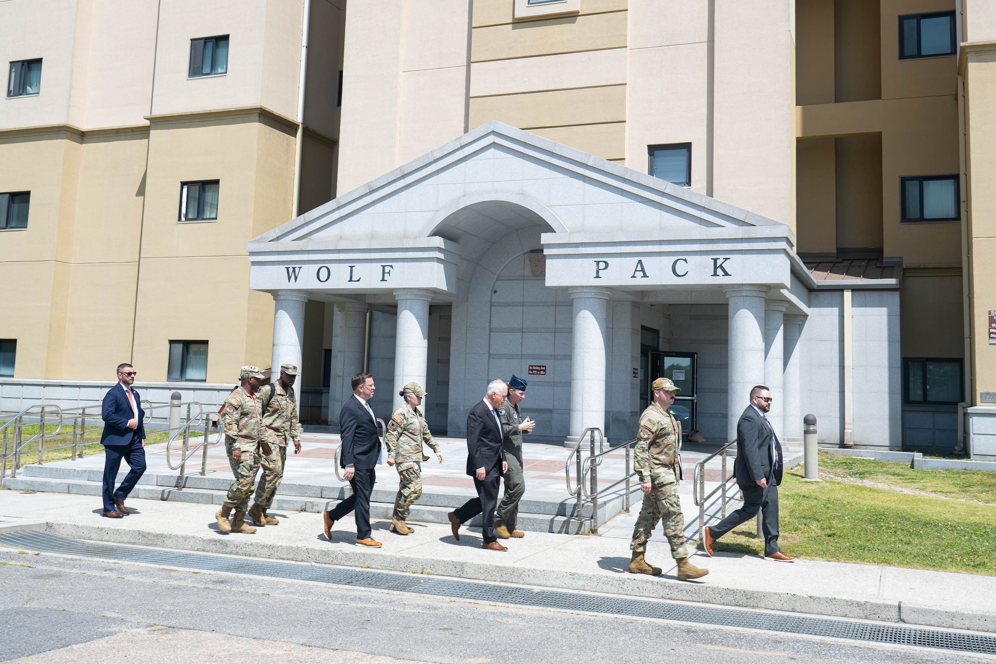 Under Secretary of War for Personnel and Readiness visits the Wolf Pack