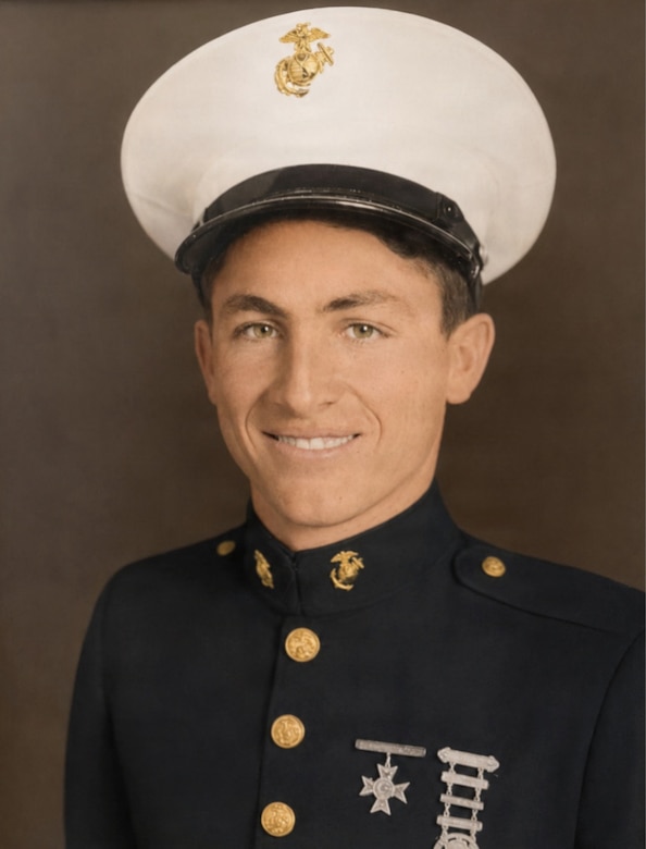 Marine Purple Heart recipient Francis McGuire, who served during World War II, is pictured in an undated photo. His grandson, U.S. Army Spc. Benito Johnson, assigned to the 101st Airborne Division (Air Assault), reflected on McGuire’s service during the 82nd anniversary of D-Day in Normandy, France. Johnson said his grandfather’s sacrifice remains a powerful reminder of the legacy carried forward by today’s soldiers.