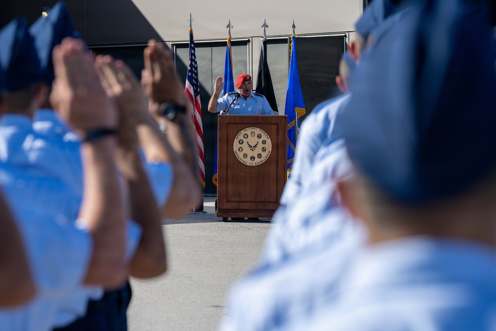 Basic Military Training trainees
