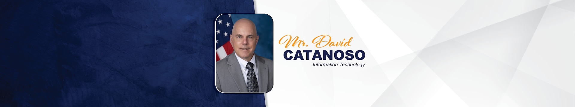 Photo of David Catanoso, executive director of Information Technology.