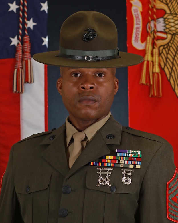 Sergeant Major Conyers enlisted into the Marine Corps from Mullins South Carolina. He reported to Marine Corps Recruit Depot Parris Island SC in 2003. Upon graduating, he then reported to the School of Infantry, Camp Geiger, North Carolina for Infantry Training Battalion where he earned the MOS of 0311.