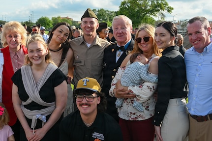 Medal of Honor recipient watches grandson graduate as a Combat Medic