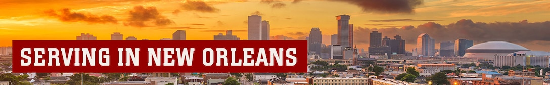 Service in New Orleans Graphic
