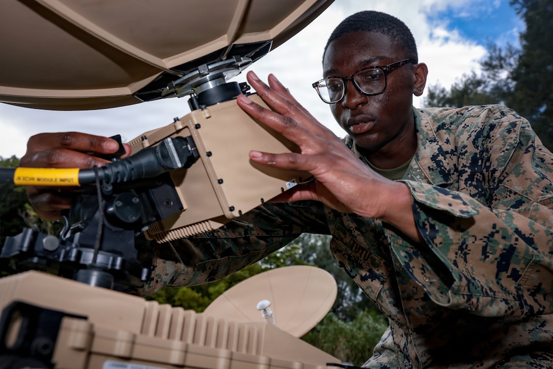Kaiju Rain 26 is a III MIG-led exercise, focused on integrating multi-domain information capabilities, strengthening the U.S.-Japan Alliance, and supporting regional stability in the Indo-Pacific. (U.S. Marine Corps photo by Lance Cpl. John-Paul Haubeil)