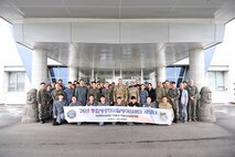 Group photo of US and ROK military members