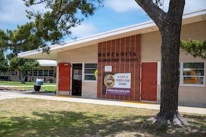 a photo of the front of manzanita public charter school
