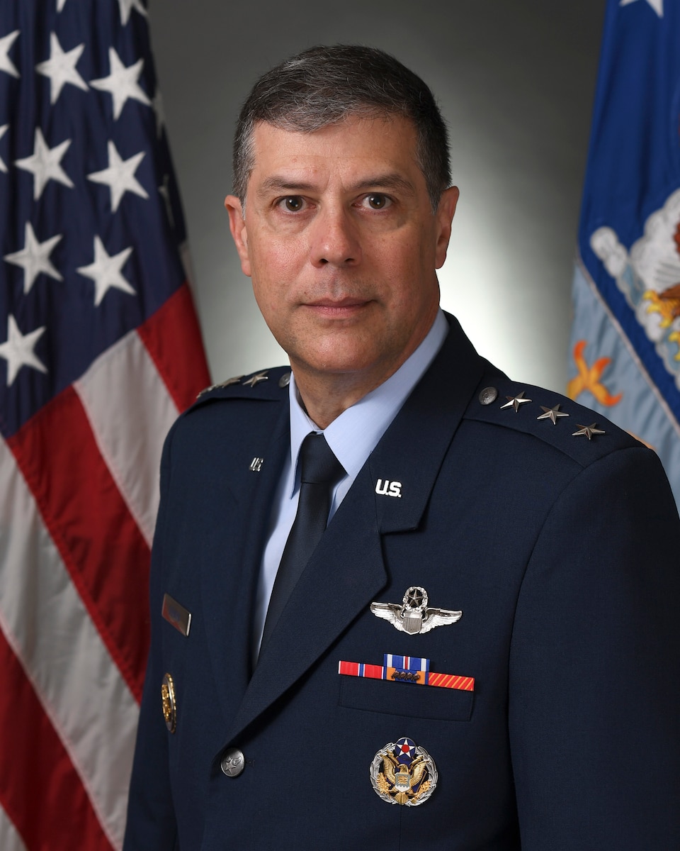 Lt. Gen. Andrew Gebara official portrait.