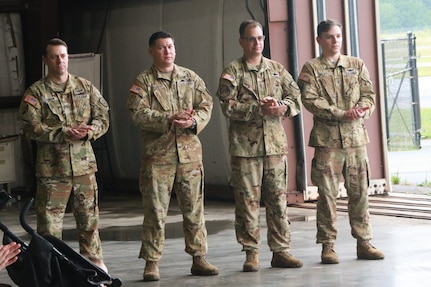 Departure ceremony marks start of VNG fixed wing unit’s mobilization
