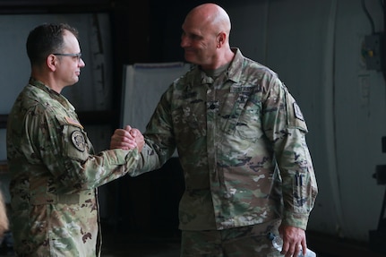 Departure ceremony marks start of VNG fixed wing unit’s mobilization