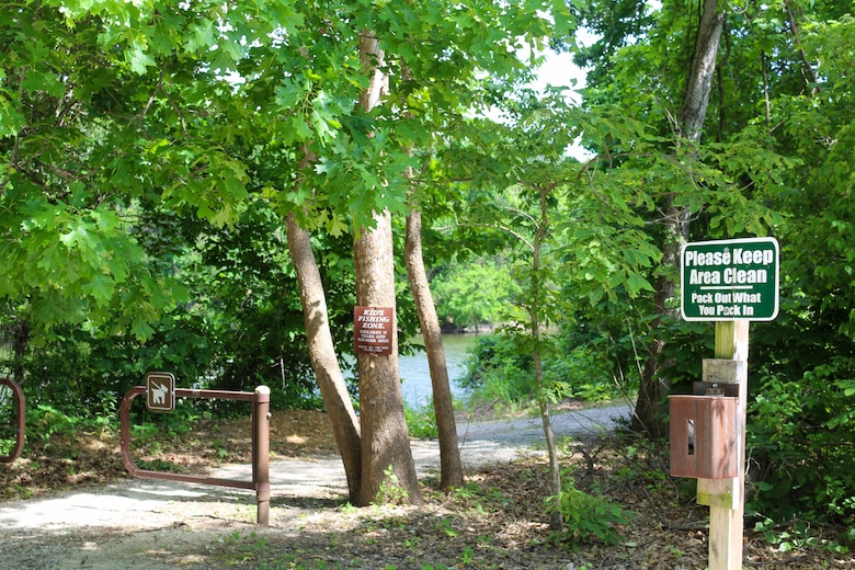 Entrance to trail.