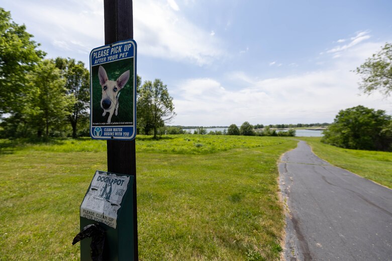 Trail signage.