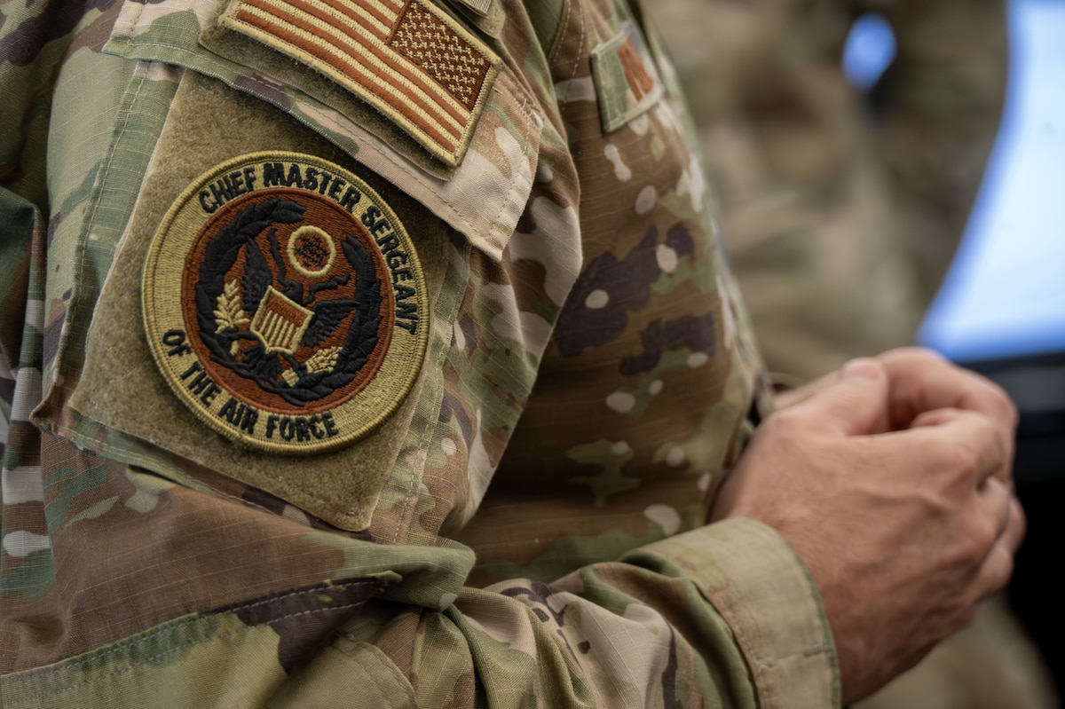 CMSAF Wolfe Visits Eglin AFB