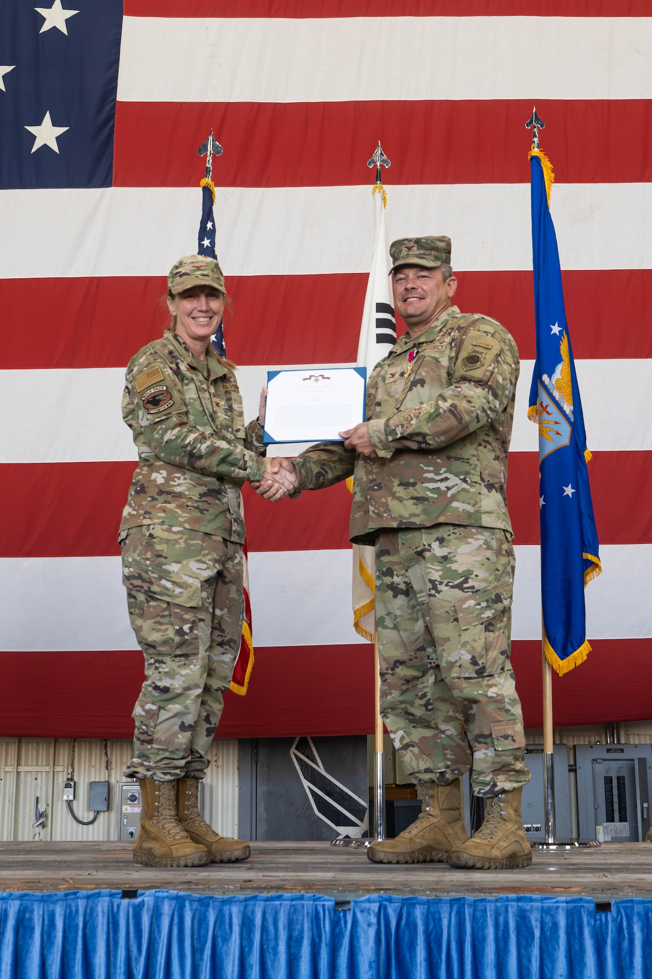 8th Maintenance Group holds change of command ceremony