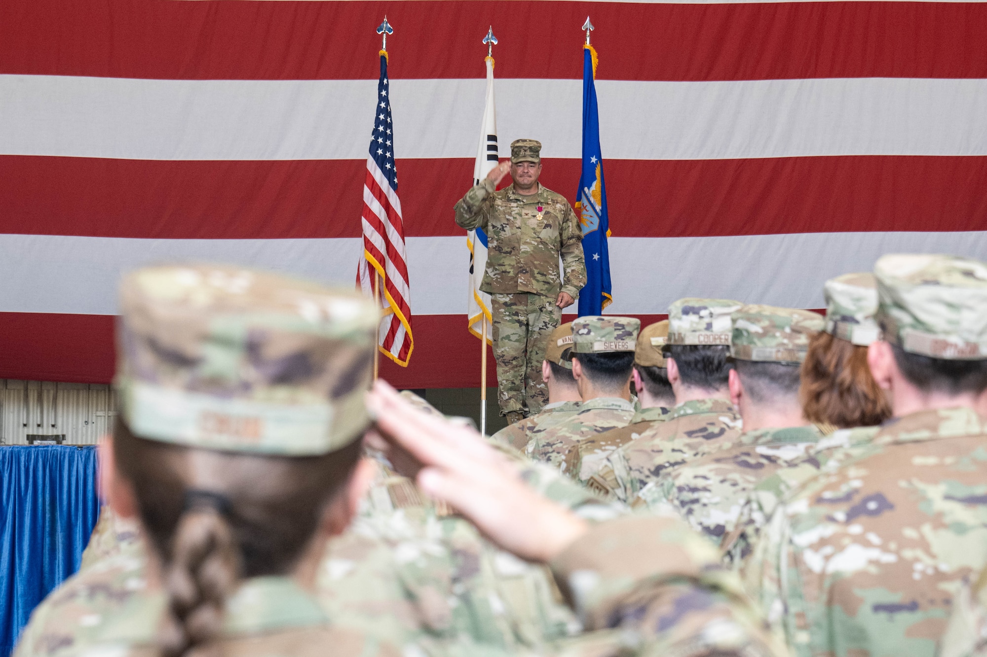 8th Maintenance Group holds change of command ceremony