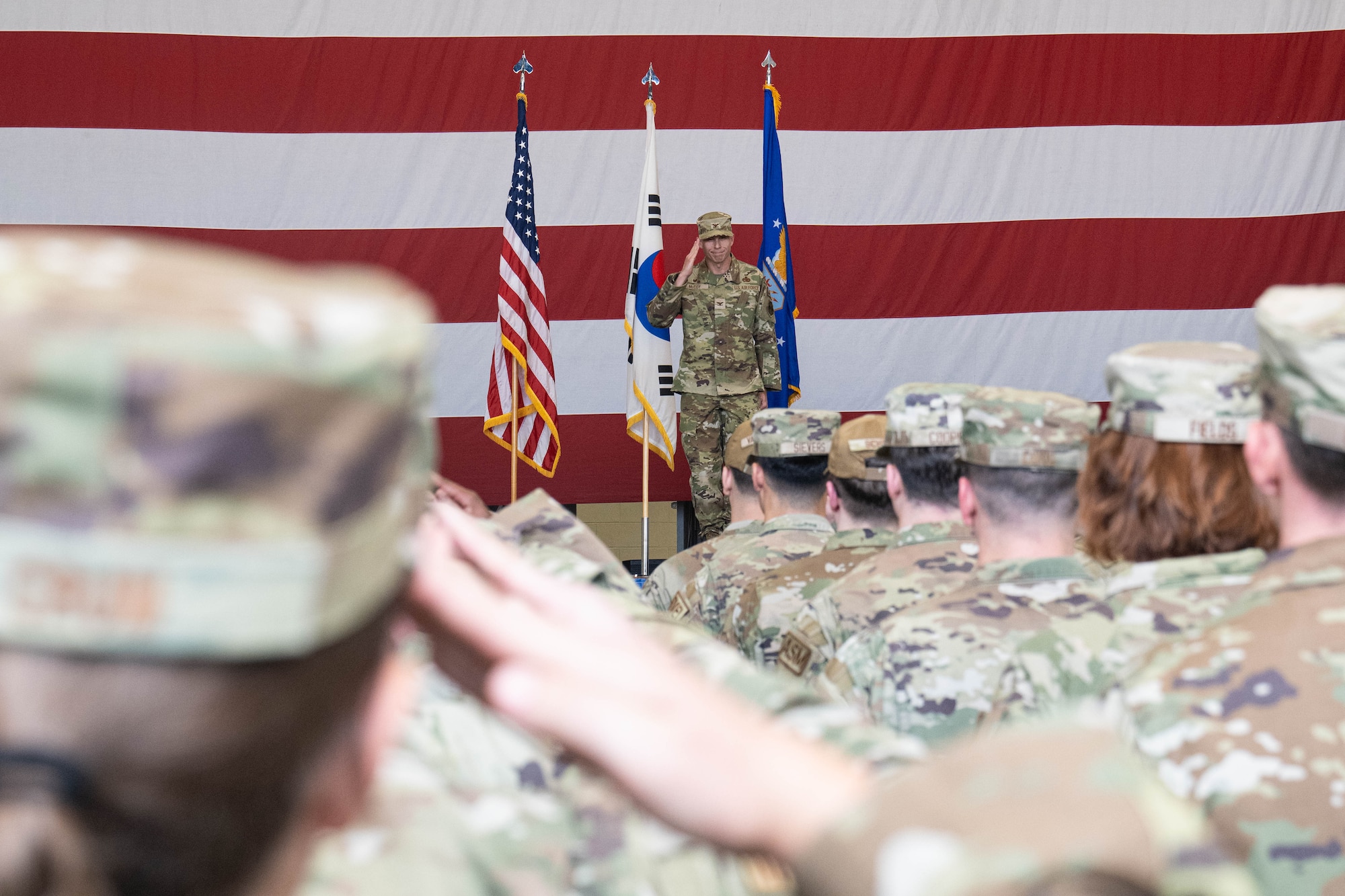 8th Maintenance Group holds change of command ceremony