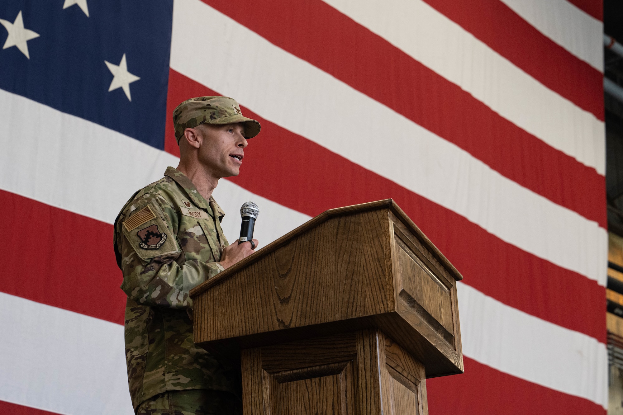 8th Maintenance Group holds change of command ceremony