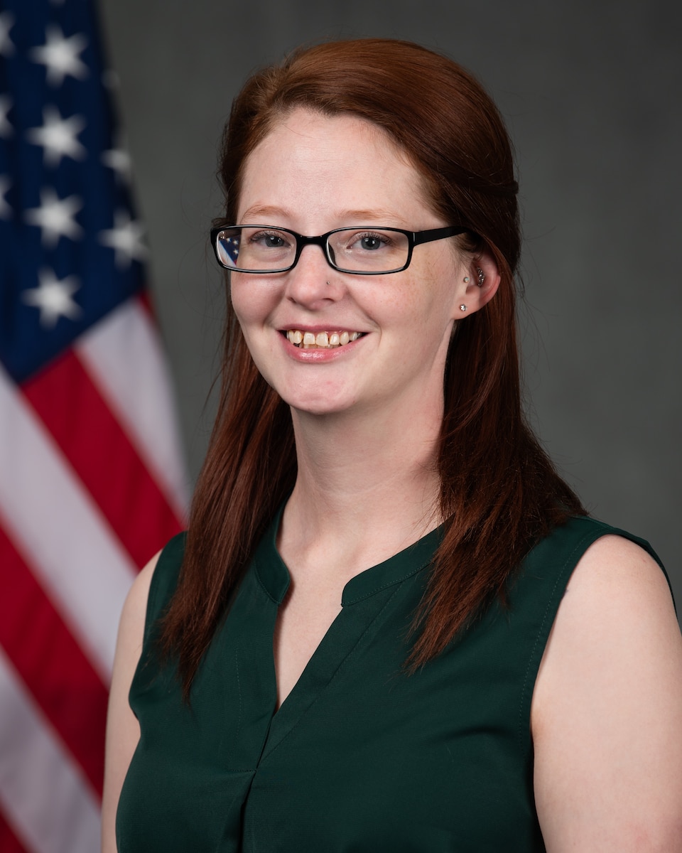 Official photo of Lael Cowell Anderson, 2025 Key Support Liaison of the Year for the Air Force Technical Applications Center, Patrick Space Force Base, Fla.  (U.S. Air Force photo by Matthew S. Jurgens)