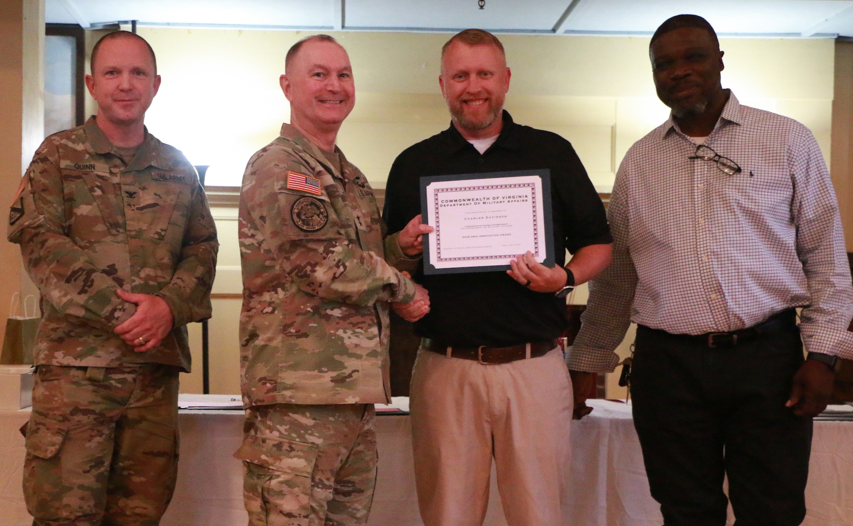 DMA employees at Fort Pickett recognized during appreciation luncheon