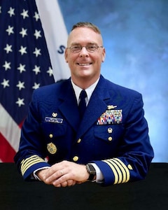 Captain Nicholas R. Simmons official portrait